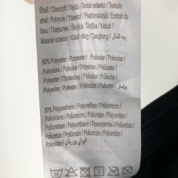 Vero Moda Blue Faux Leather Skinny Pants Size XS - Picture 8 of 8